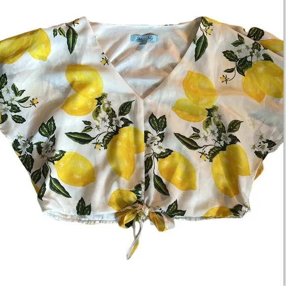 She + Sky Lemons Top! 172 - Picture 2 of 8